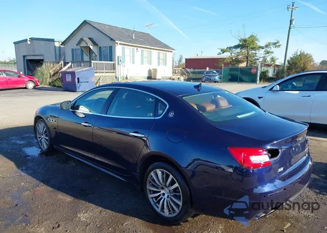 2020 Maserati Quattroporte S Q4 from USA, damaged, VIN ZAM56YRA2L1355633